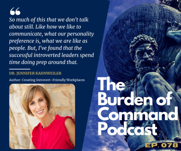 Burden Of Command - Jennifer Kahnweiler